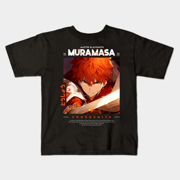 Emiya Murmasa - Fate Kids T-Shirt by trashcandy